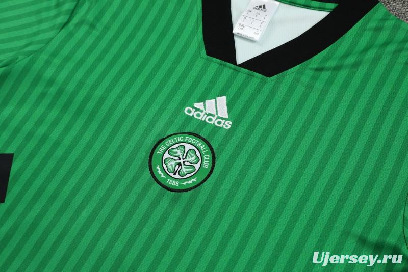 23 24 Celtic Green Remake Icon Short Sleeve+Shorts