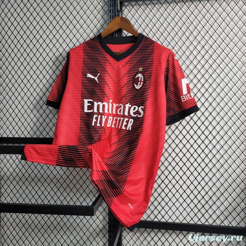 23-24 AC Milan Home Jersey