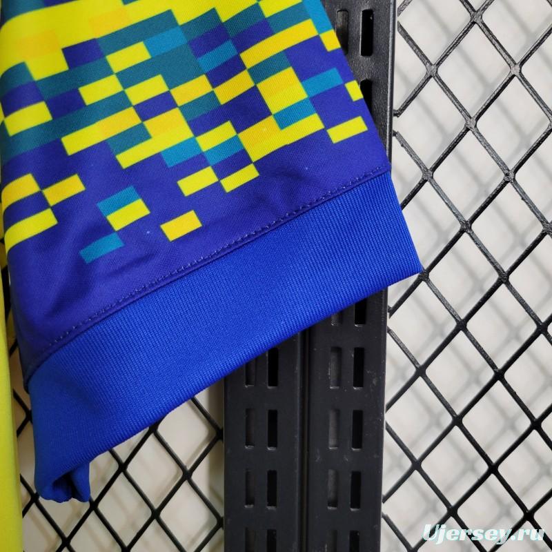 Retro 17-18 Flamengo Third Yellow Jersey