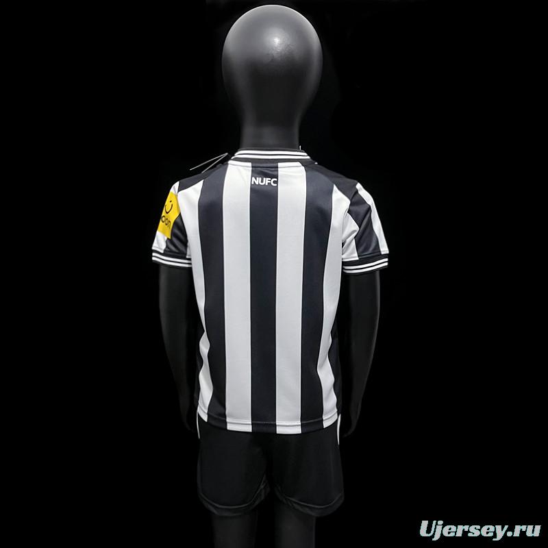 Kids 23/24 Newcastle United Home Jersey