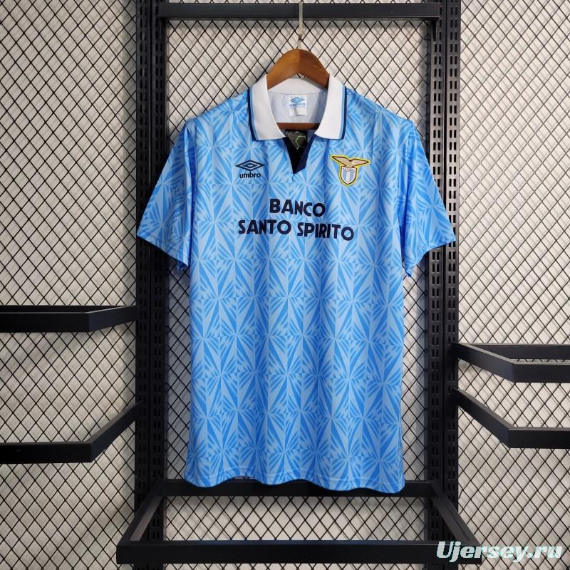 Retro 1991 Lazio Home Jersey