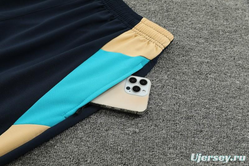 23/24 Puma Mixed Color Half Zipper Jacket+Pants