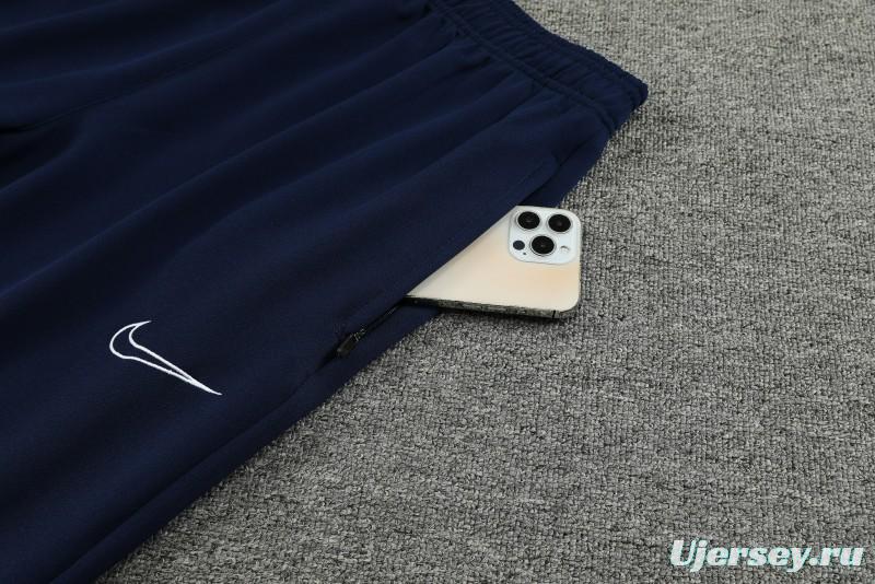 23/24 Nike Blue Full Zipper Jacket+ Pants
