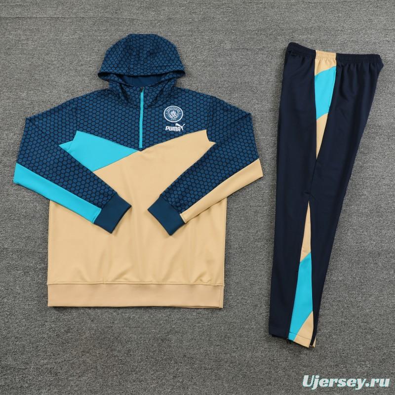 23/24 Puma Mixed Color Half Zipper Jacket+Pants