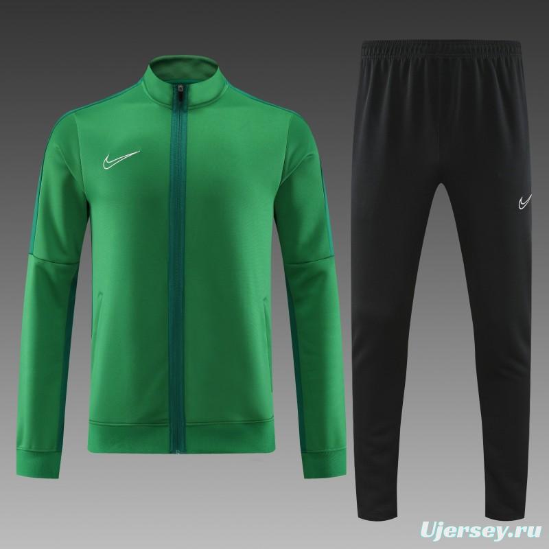 23/24 Nike Green Full Zipper Jacket+ Pants