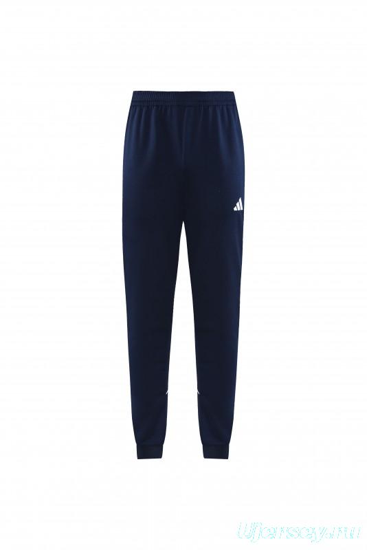 2023 Adidas Navy Hoodie Full Zipper Jacket +Pants