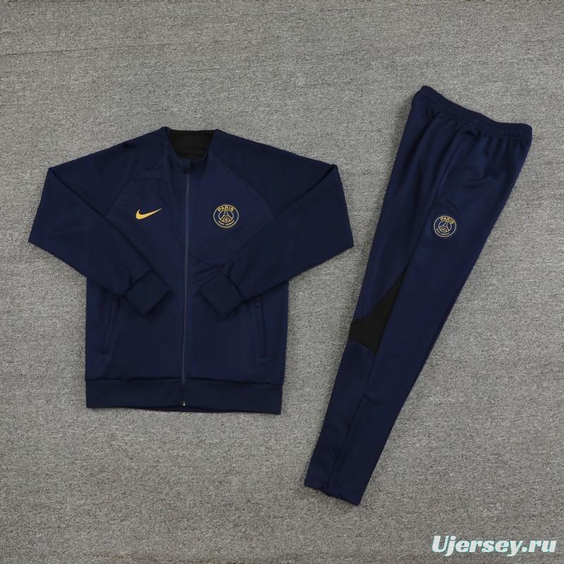 23/24 PSG Navy Full Zipper Jacket+Pants