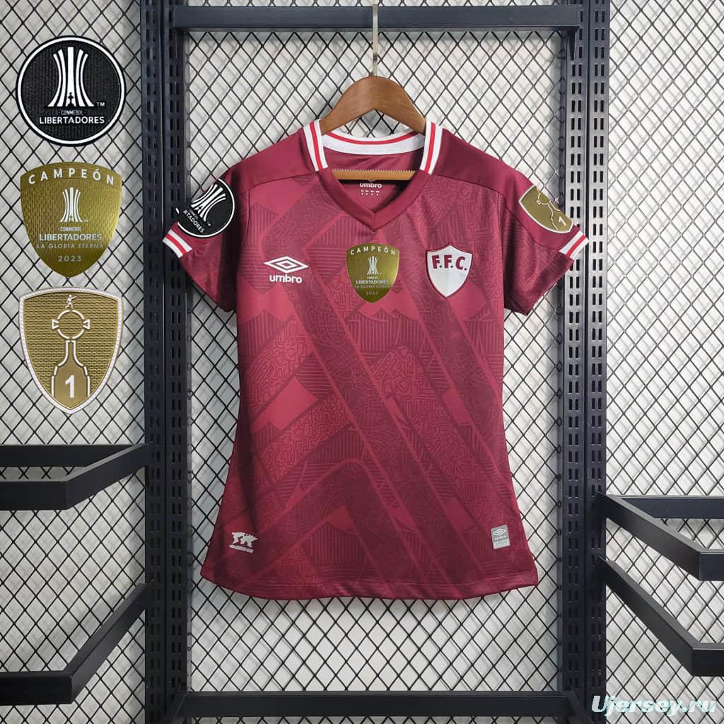 22-23 Women Fluminense Third Jersey+Patches