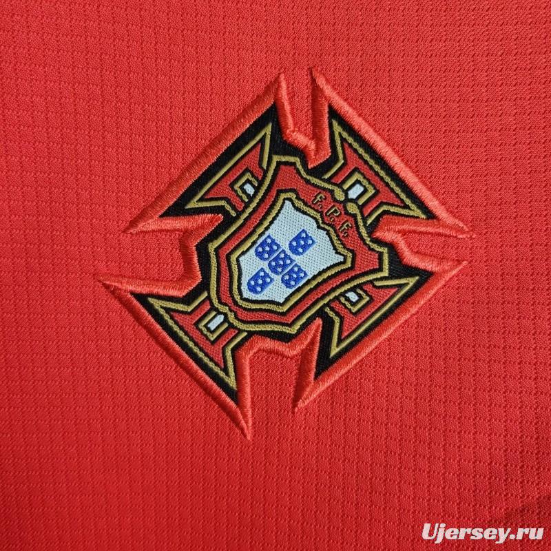 2024 Kids Portugal Home Jersey