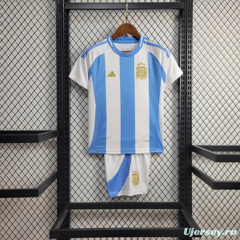 2024 Kids Argentina Home Jersey