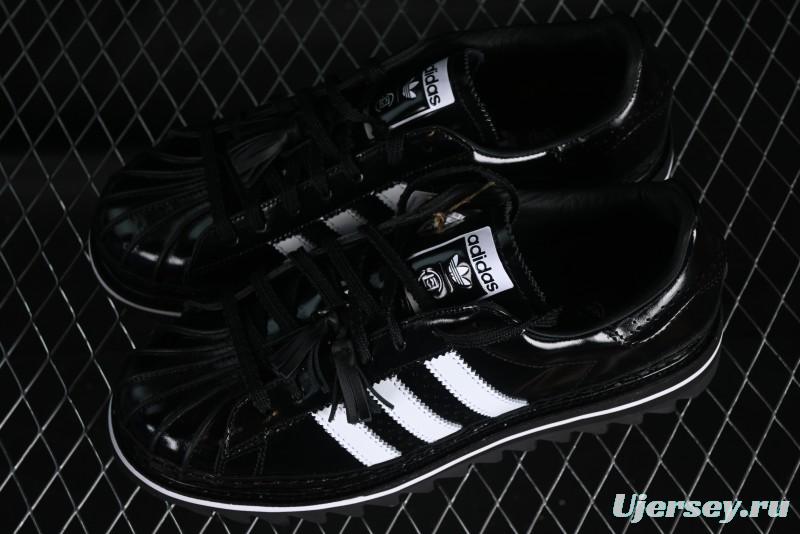 Adidas Superstar Clot IH5953 Preppy Style Shell Toe Sneakers with Perforated Leather - IH5953