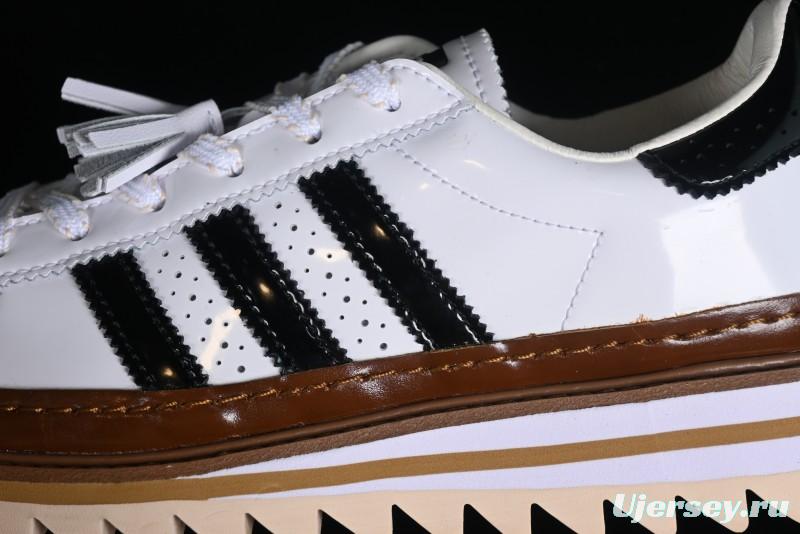 Adidas Clot x Superstar White Black Shell Toe Casual Sneakers - IH3132