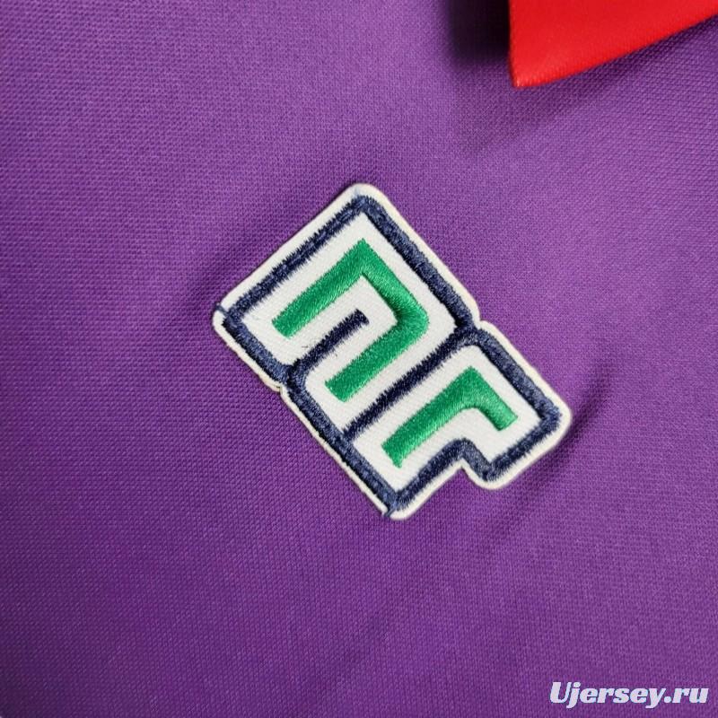 Retro 84/85 ACF Fiorentina Home Jersey