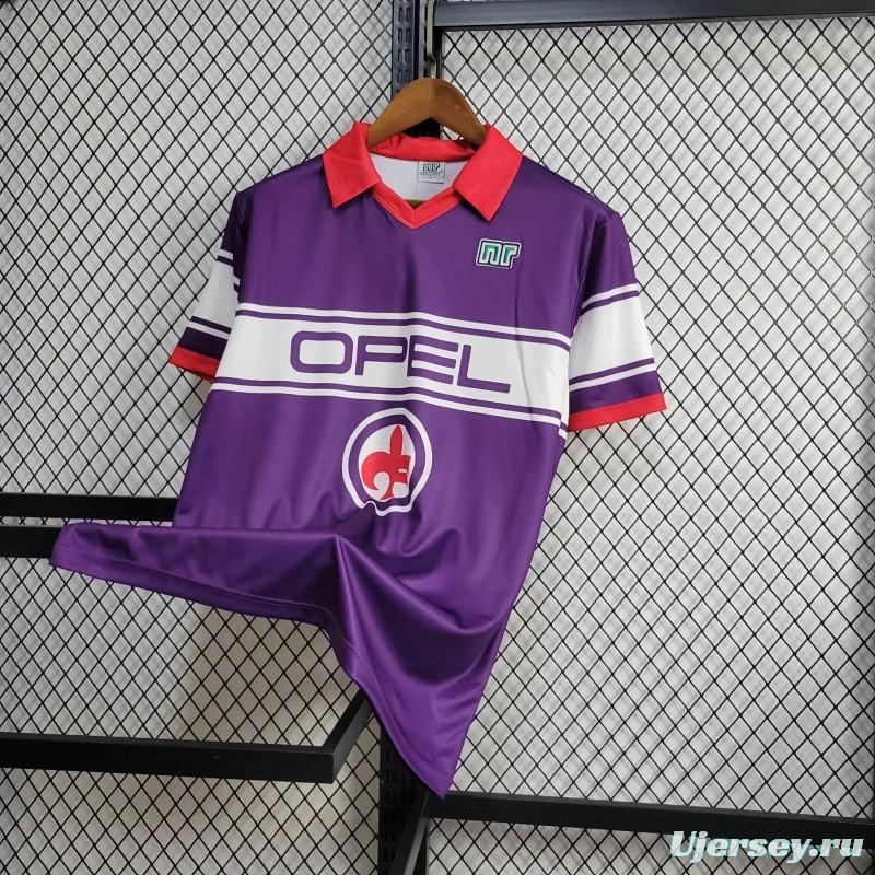 Retro 84/85 ACF Fiorentina Home Jersey