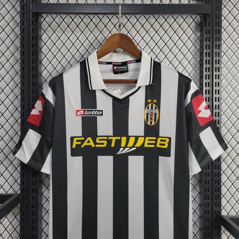 Retro 01/02 Juventus Home Jersey