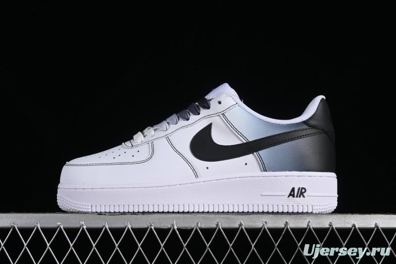 Nike Air Force 1 '07 Low Custom Anime Theme Gradient Brown Swoosh Casual Sneakers - FN0366-103