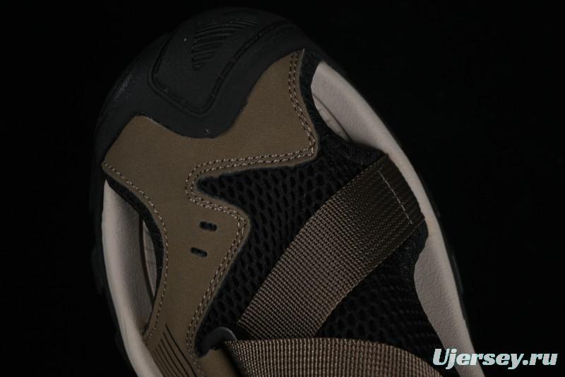 Ecco Offroad Series 2024 Summer New Casual Men's Sandals with Soft Leather Upper and Mesh - 63131501002