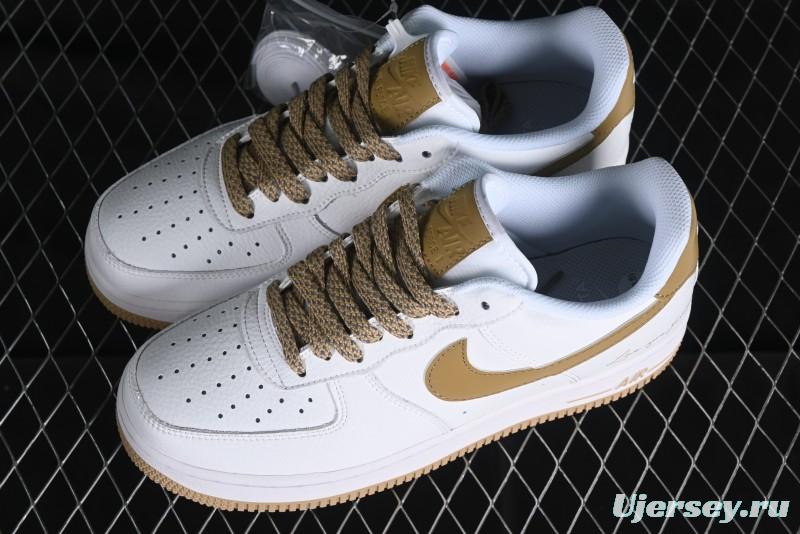 Nike Nocta x Nike Air Force 1 '07 Low "Certified Lover Boy" Khaki Classic Low-Top Casual Sneakers - LO1718-051