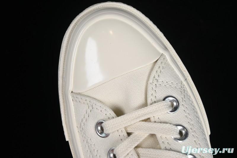Converse Chuck 1970s Original Cream White Low-Top Casual Canvas Shoes - 151230C