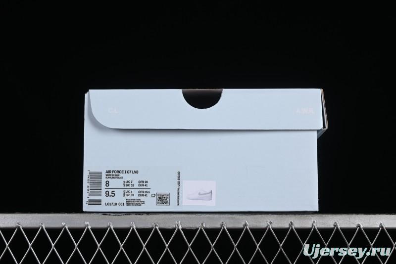 Nike Nocta x Nike Air Force 1 '07 Low "Certified Lover Boy" Ice Blue Classic Low-Top Casual Sneakers - LO1718-061