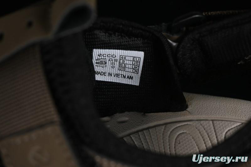 Ecco Offroad Series 2024 Summer New Casual Men's Sandals with Soft Leather Upper and Mesh - 63131501002