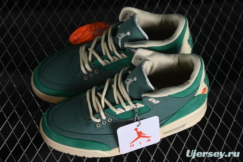 Nike Air Jordan 3 Retro Nina Chanel Abney Collaboration Sneakers - FZ7974-300