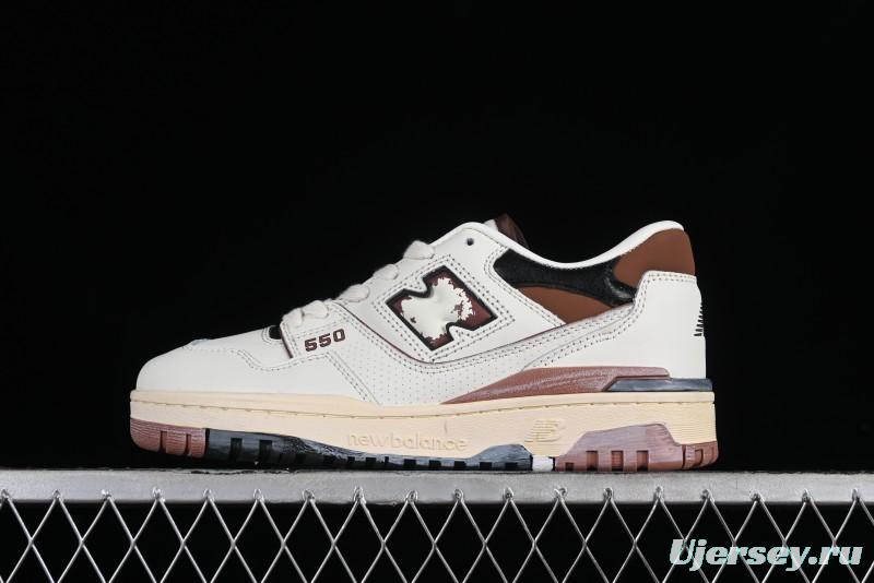 New Balance BB550 Series Leather Unisex Casual Running Shoes - BB550VGC