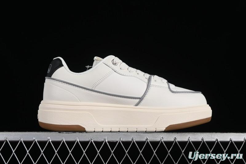 MLB Chunky Liner Basic New York Yankees Thick Sole Platform Sneakers with 6cm Height Increase - 3ASXCA12N50IVS