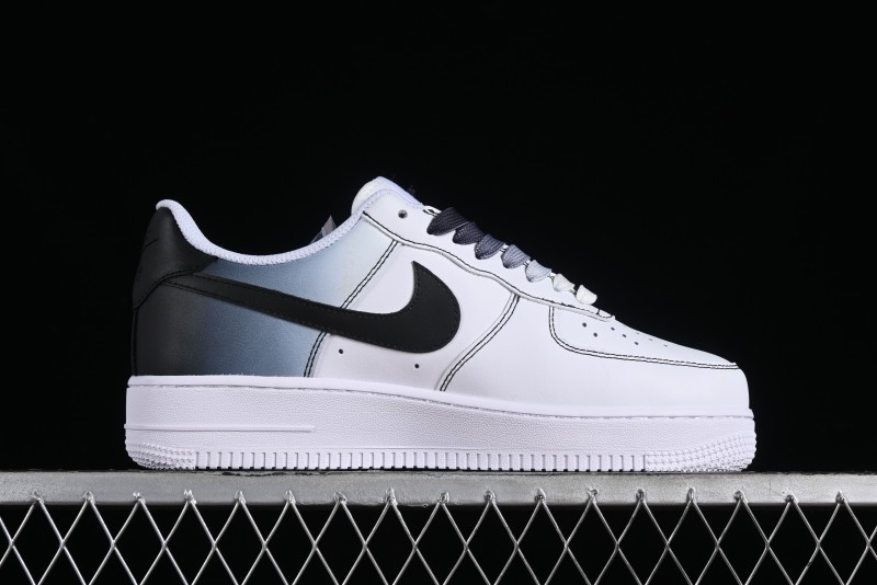 Nike Air Force 1 '07 Low Custom Anime Theme Gradient Brown Swoosh Casual Sneakers - FN0366-103