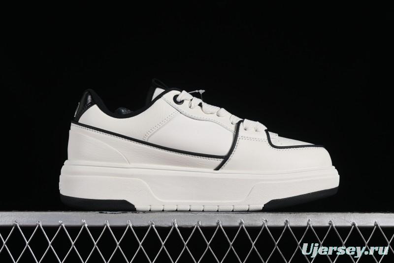 New York Yankees Chunky Liner Basic Thick Sole Platform Sneakers with 6cm Height Increase - 3ASXCA12N50WHS