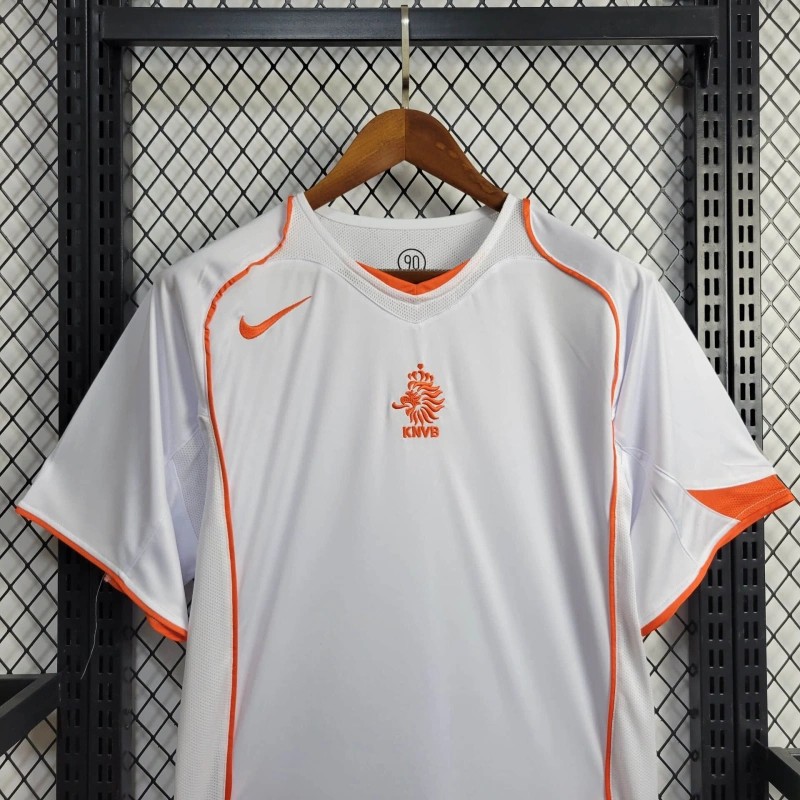 Retro 2004 Netherlands Away Jersey