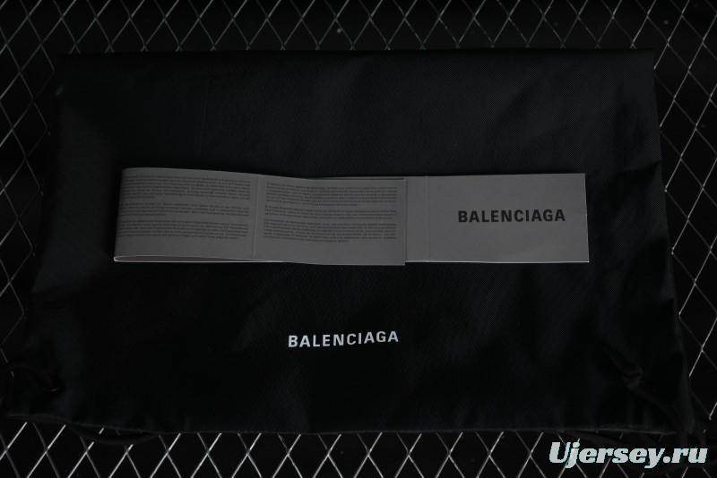 Balenciaga Phantom Sneaker 10th Generation Lace-Up Running Shoes with Transparent Heel Strap - W3XLL9191