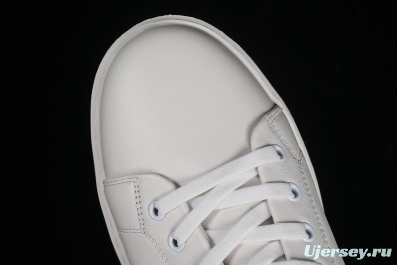 Ecco Soft 60th Anniversary Street Fun Collection Versatile White Sneakers - 63335301002