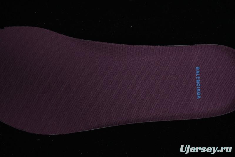 Balenciaga Phantom Sneaker 10th Generation Lace-Up Running Shoes with Transparent Heel Strap - W3XLL0525