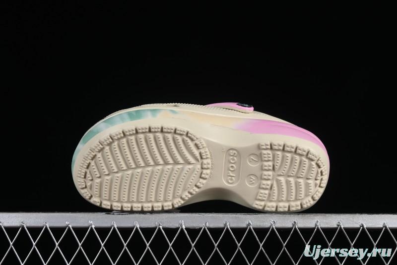 Crocs Classic Clog Cloud Retro Sandals with Adjustable Heel Strap - B.D4