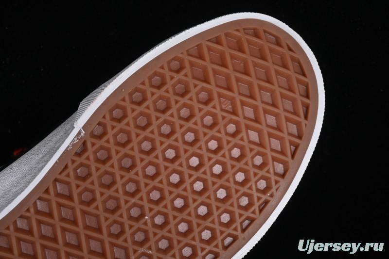 Vans Classics Knu Skool Patchwork Letter Lace-Up Chunky Tongue Platform Sneakers - VN0009QCBLK