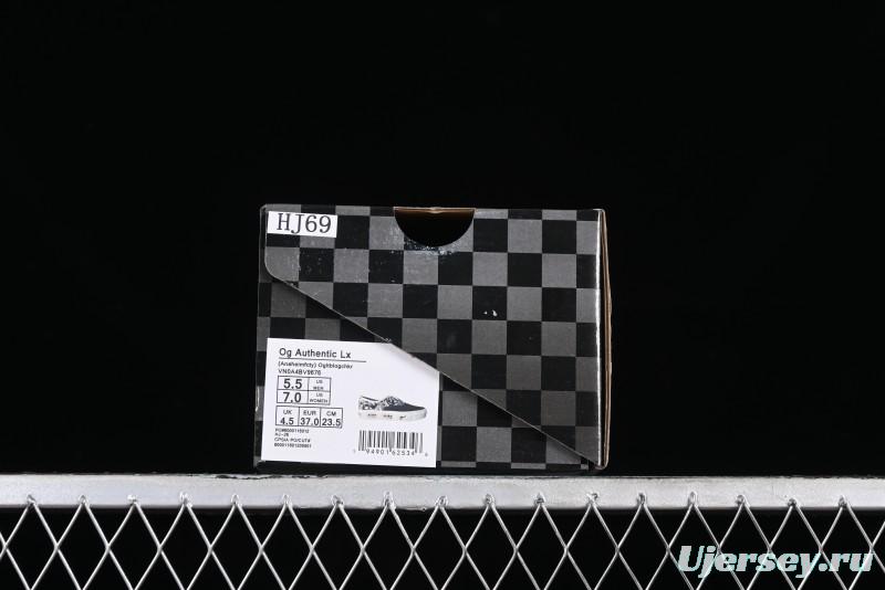 Vans Og Authentic Lx Low-Top Casual Skate Shoes - VN0A4BV9676