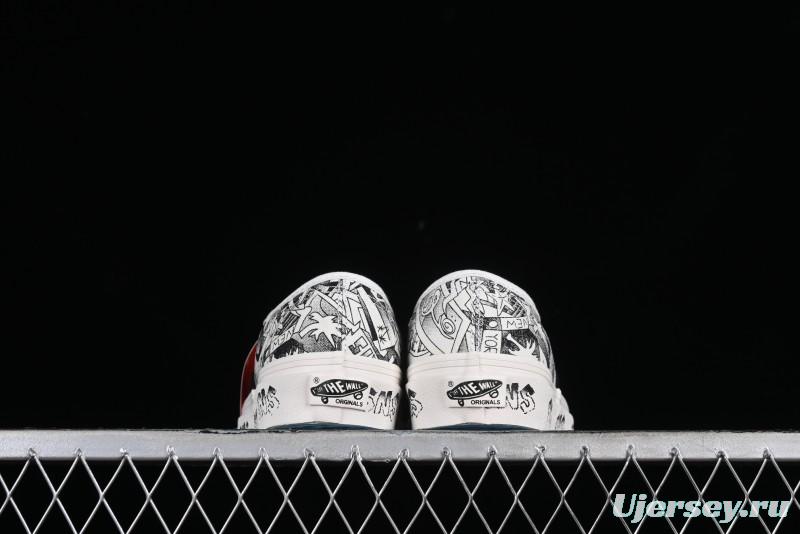 Vans Og Authentic Lx Low-Top Casual Skate Shoes - VN0A4BV9676