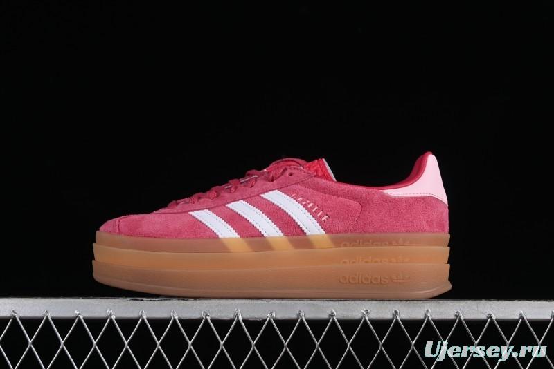 Adidas Originals Gazelle Bold Low-Top Sneakers with Anti-Slip Thick Sole - ID6997