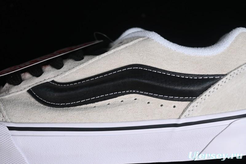 Vans Classics Knu Skool Retro Sneakers with Thick Tongue and Oversized Toe - VN0009QC02Y