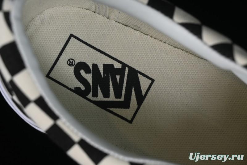 Vans Authentic Golden Coast Classic Checkerboard Slip-On Canvas Shoes - VN0A4BV4R6R