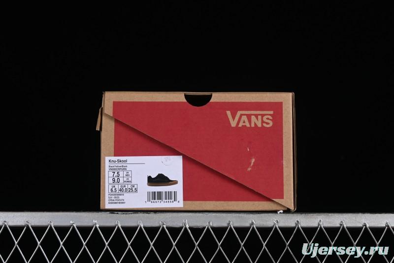 Vans Classics Knu Skool Chunky Tongue Retro Skate Shoes - VN000CRPGRN