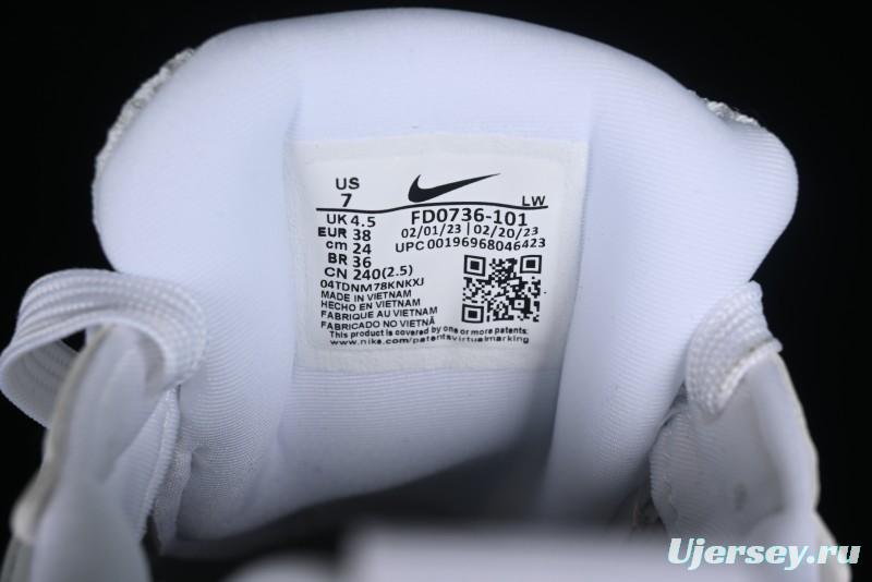 Nike V2K Runtekk 3XL Cushioned Anti-Slip Retro Low-Top Running Shoes - FD0736-101