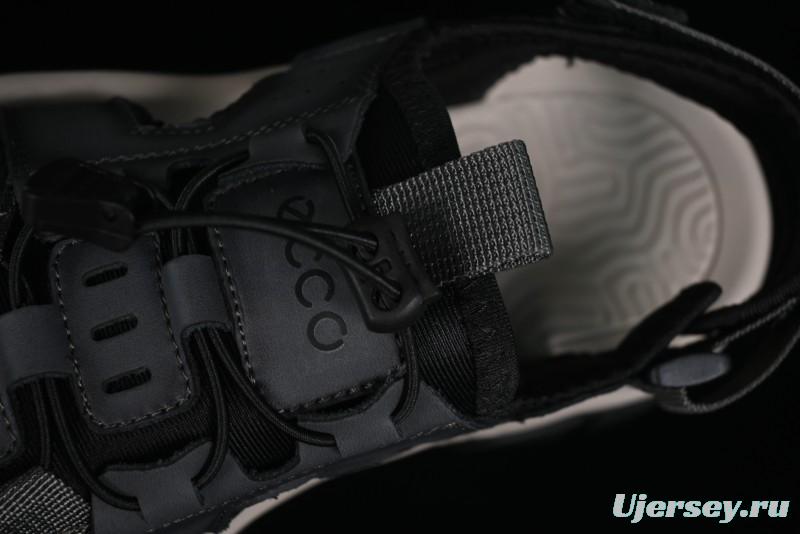 ECCO New Terrain Series Outdoor Closed-Toe Sandals Water Shoes with Breathable Design - 63890301002