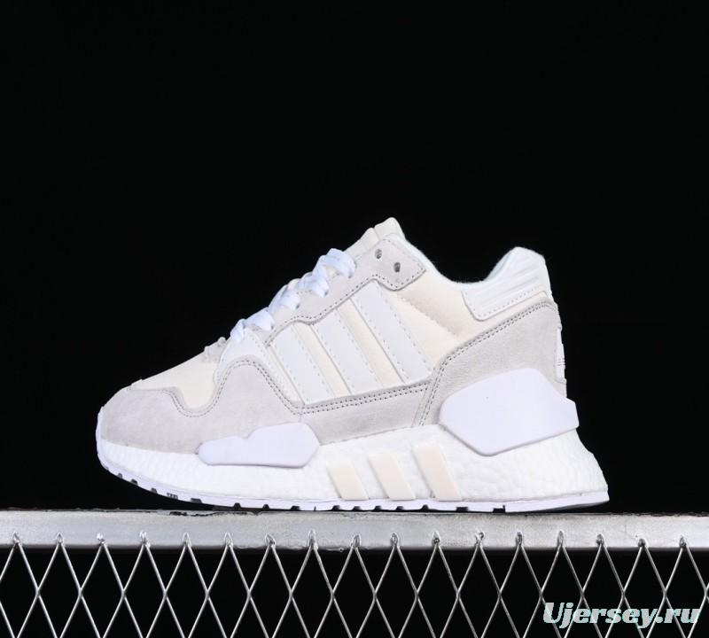 Adidas ZX930 EQT Never Made Pack Retro Sneakers with Boost Midsole and Pigskin Upper - G27503