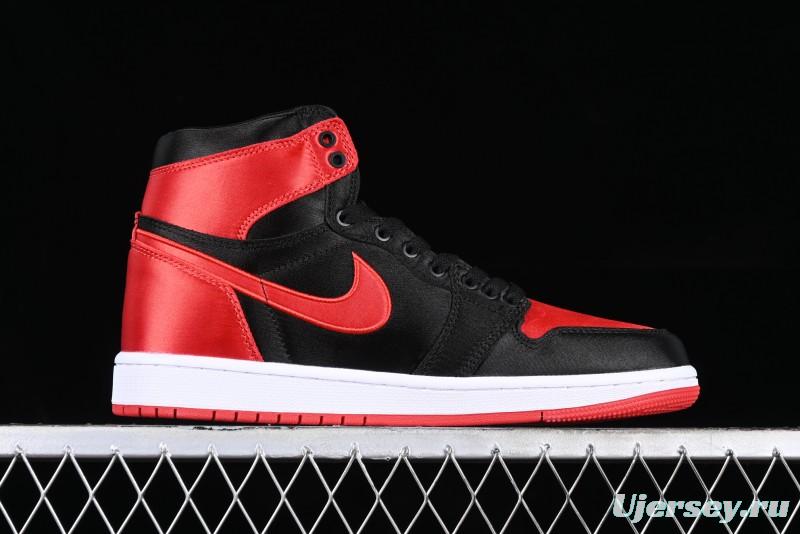 Air Jordan 1 High-Top "Satin Bred" AJ1