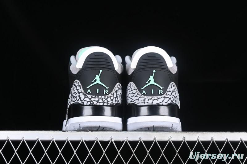 Air Jordan 3 "Green Glow"