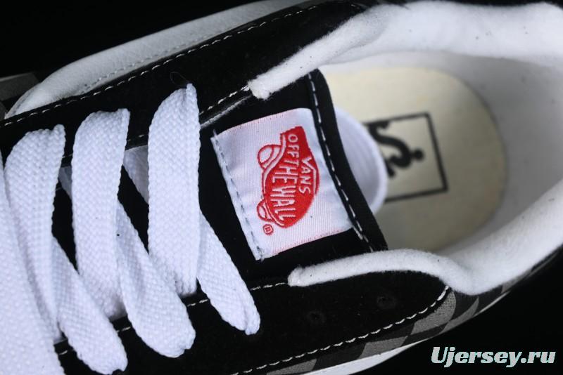 Vans Classics Knu Skool Retro Skate Shoes with Thick Tongue and Oversized Toe - VN0009QCB9P