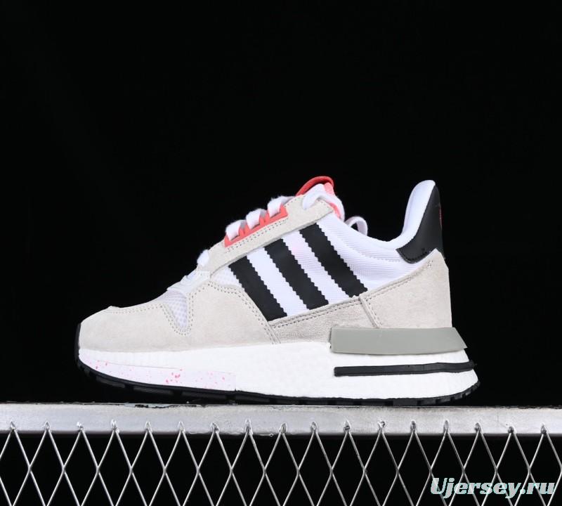 Adidas ZX500 RM Boost Retro Running Shoes with Full-Length Boost Midsole - G27577