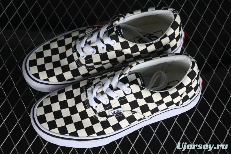 Vans Authentic Golden Coast Classic Checkerboard Slip-On Canvas Shoes - VN0A4BV4R6R